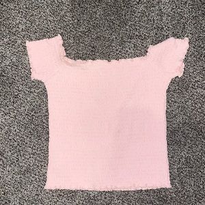 hollister off the shoulder top